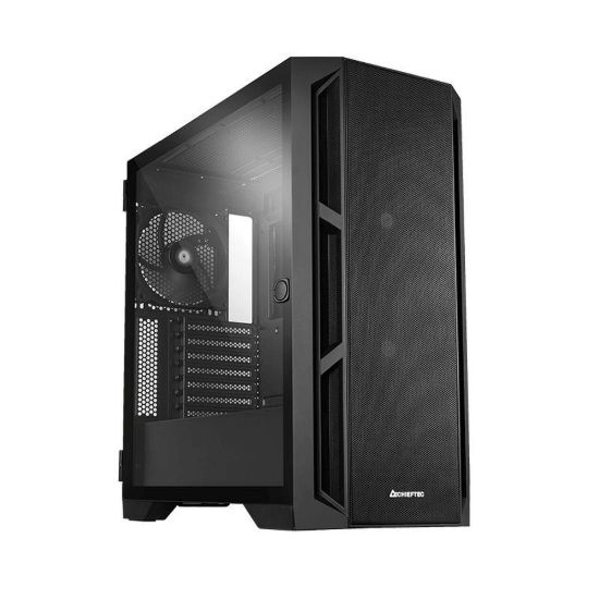 Obrázek CHIEFTEC skříň APEX AIR, E- ATX, 1x USB- C 3.2, 2x USB 3.0, 3x 140mm Fan, černá