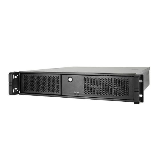 Obrázek CHIEFTEC skříň Rackmount 2U mATX/ ATX, UNC- 209SR- B, 400 W PSU, 20" Slide Rail, Black
