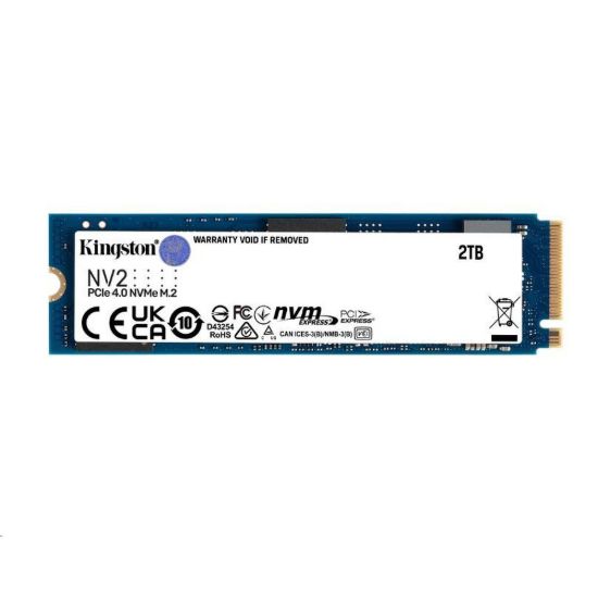 Obrázek Kingston SSD 4 TB NV3, M.2 2280, NVMe PCIe Gen4 x 4, (R: 6000MB/ s; W: 5000MB/ s)