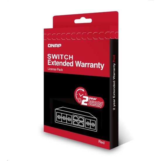 Obrázek QNAP LW- NW- RED- 2Y- EI elektronická prodlužujicí záruka 2 roky