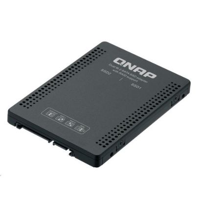 Obrázek QNAP QDA- A2MAR diskový adaptér 2x M.2 SATA do 2, 5" SATA