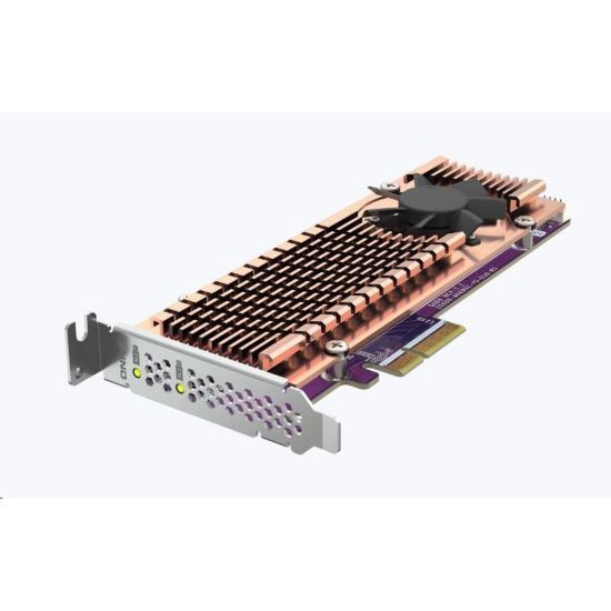 Obrázek QNAP QM2- 2P- 344A rozšiřující karta 2xM.2 NVMe 2280/ 22110 PCIe Gen3 x 4 pro PC i NAS