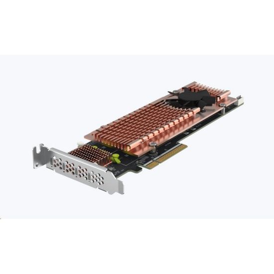 Obrázek QNAP QM2- 4P- 384 rozšiřující karta 4xM.2 NVMe 2280 PCIe Gen3 x 4 pro PC i NAS