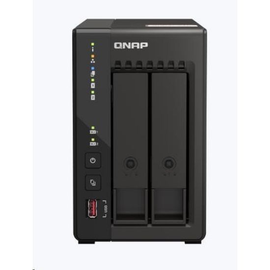 Obrázek QNAP QVP- 21C (4C/ CeleronJ6412/ 2, 6GHz/ 8 GBRAM/ 2xSATA/ 2xM.2/ 2xUSB2.0/ 2xUSB3.2/ 2 x 2, 5GbE/ 2xHDMI)