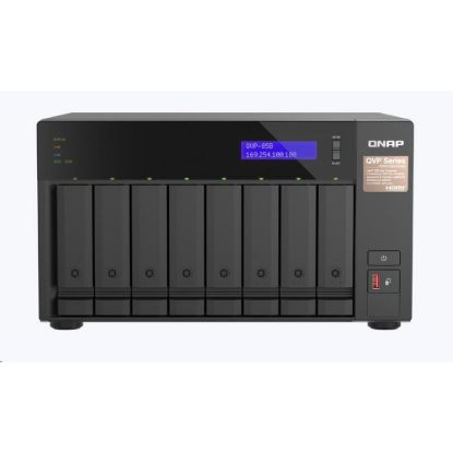 Obrázek QNAP QVP- 85B (6C/ i5/ 32 GBRAM/ 8xSATA/ 2xM.2/ 3xUSB3.2/ 1xHDMI/ 2 x 2, 5GbE/ 2xPCle)