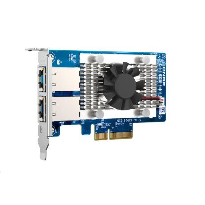 Obrázek QNAP QXG- 10G2T rozšiřující karta 2x 10 GBASE- T pro PC i NAS