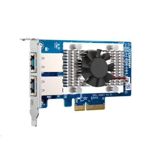 Obrázek QNAP QXG- 10G2T rozšiřující karta 2x 10 GBASE- T pro PC i NAS
