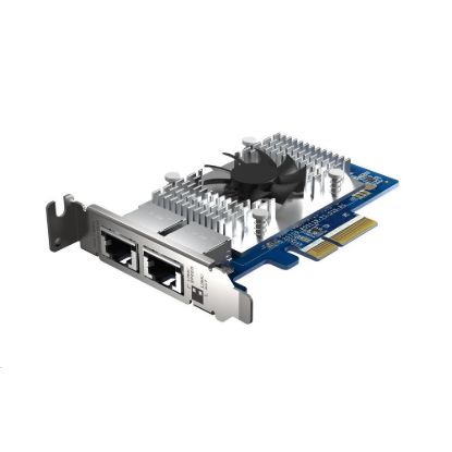 Obrázek QNAP QXG- 10G2T- X710 rozšiřující karta 2x 10 GBASE- T pro PC i NAS