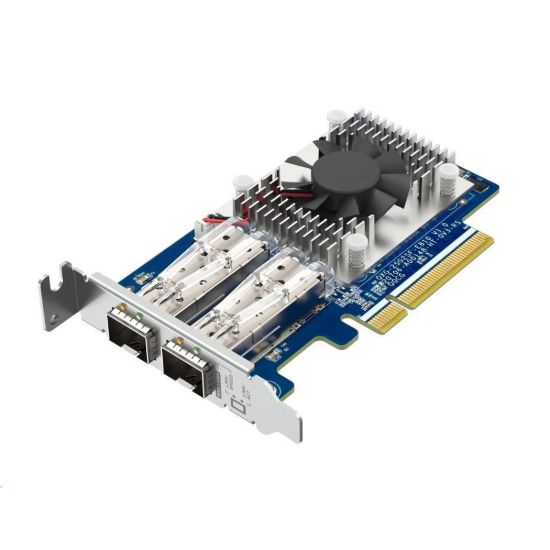 Obrázek QNAP QXG- 25G2SF- E810 rozšiřující karta 2x 25Gb SFP28 pro PC i NAS