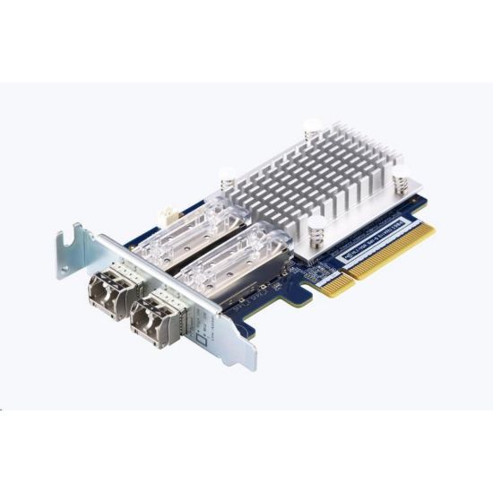 Obrázek QNAP QXP- 32G2FC rozšiřující karta 2x 32Gb SFP+(FC) včetně 2x TRX- 32GFCSFP- SR