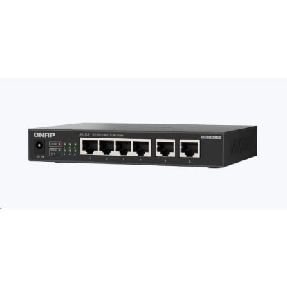 Obrázek QNAP switch QSW- 2104- 2T- R2 (4 x 2, 5GbE, 2 x 10GbE, fanless)