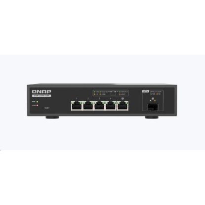 Obrázek QNAP switch QSW- L3205- 1C4T (4 x 10GbE, 1 x 10GbE/ SFP+combo, fanless)