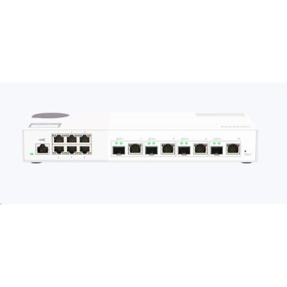 Obrázek QNAP switch QSW- M2106- 4C (6 x 2, 5GbE, 4 x 10GbE/ SFP+combo)