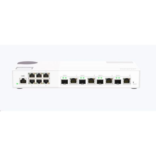 Obrázek QNAP switch QSW- M2106- 4C (6 x 2, 5GbE, 4 x 10GbE/ SFP+combo)