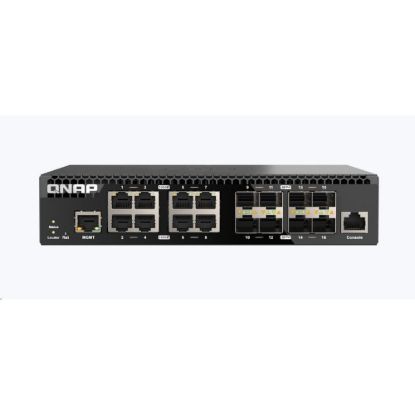 Obrázek QNAP switch QSW- M3216R- 8S8T (8xSFP+, 8 x 10GbE)