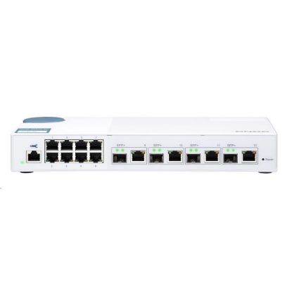 Obrázek QNAP switch QSW- M408- 4C (8xGbE, 4 x 10GbE/ SFP+combo)