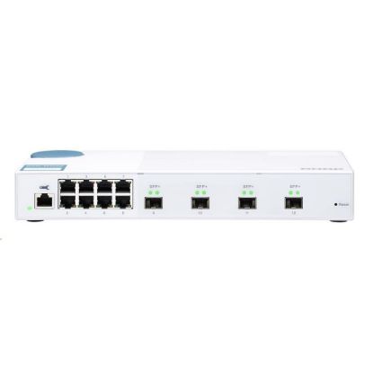 Obrázek QNAP switch QSW- M408S (8xGbE, 4xSFP+)