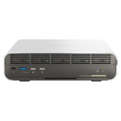Obrázek QNAP TBS- h574TX- i5- 16G (12C/ i5- 1340PE/ 4, 5GHz/ 16 GBRAM/ 5xM.2/ 1 x 2, 5GbE/ 1 x 10GbE/ 1xUSB2.0/ 2xUSB3.2/ 2xTB…