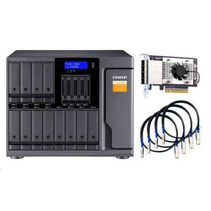 Obrázek QNAP TL- D1600S rozšiřující jednotka QNAP NAS s QXP- 1600eS (16xSATA, 4xSFF- 8088)