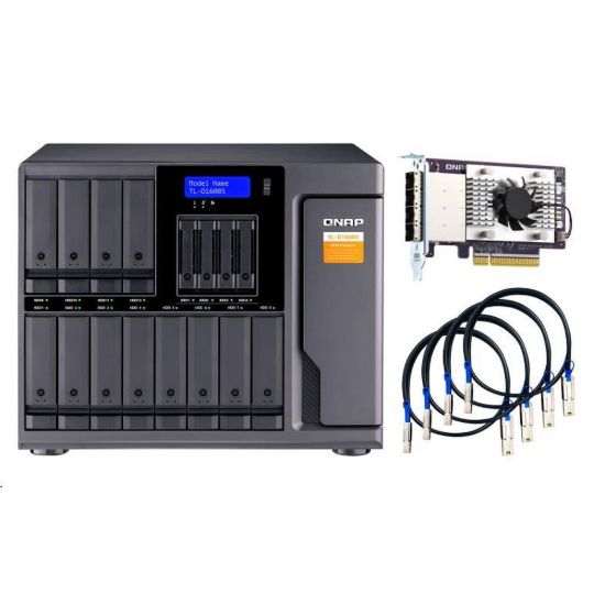 Obrázek QNAP TL- D1600S rozšiřující jednotka QNAP NAS s QXP- 1600eS (16xSATA, 4xSFF- 8088)