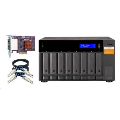 Obrázek QNAP TL- D800S rozšiřující jednotka QNAP NAS s QXP- 800eS- A1164 (8xSATA, 2xSFF- 8088)
