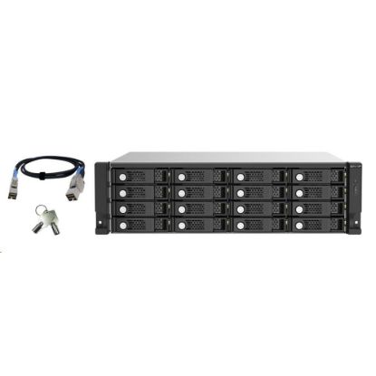 Obrázek QNAP TL- R1620Sep- RP rozšiřující jednotka QNAP NAS (16xSAS/ SATA, 4xSFF- 8644, RP)