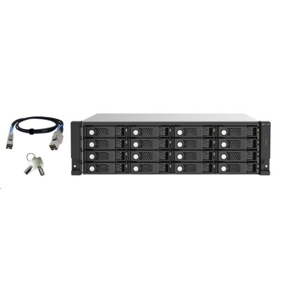 Obrázek QNAP TL- R1620Sep- RP rozšiřující jednotka QNAP NAS (16xSAS/ SATA, 4xSFF- 8644, RP)