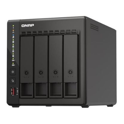 Obrázek QNAP TS- 453E- 8G (4C/ CeleronJ6412/ 2, 6GHz/ 8 GBRAM/ 4xSATA/ 2xM.2/ 2 x 2, 5GbE/ 2xUSB2.0/ 2xUSB3.2/ 2xHDMI)