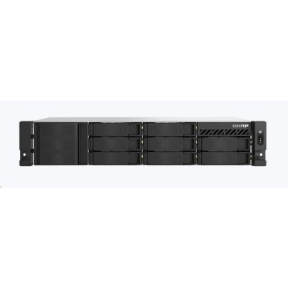 Obrázek QNAP TS- 855eU- RP- 8G (8C/ AtomC5125/ 2, 8GHz/ 8 GBRAM/ 8xSATA/ 2 x 2, 5GbE/ 2xM.2/ 4xUSB3.2/ 2xPCIe/ RP)