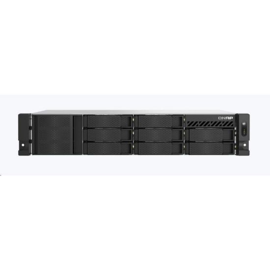 Obrázek QNAP TS- 855eU- RP- 8G (8C/ AtomC5125/ 2, 8GHz/ 8 GBRAM/ 8xSATA/ 2 x 2, 5GbE/ 2xM.2/ 4xUSB3.2/ 2xPCIe/ RP)