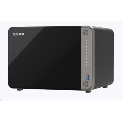 Obrázek QNAP TS- AI642- 8G (2 x 4C/ Cortex- A76/ 2, 2GHz/ Cortex- A55/ 1, 8GHz/ 8 GBRAM/ 6xSATA/ 2xGbE/ 1 x 2, 5GbE/ 2xUSB…