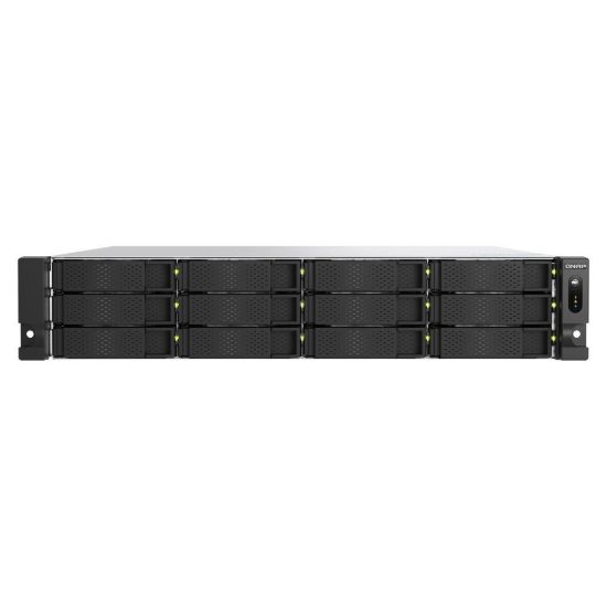 Obrázek QNAP TS- h1277AXU- RP- R5- 16G (6C/ AMDRyzen57000/ 5, 1GHz/ 16 GBRAM/ 12xSATA/ 2xM.2/ 2 x 2, 5GbE/ 2 x 10GbE/ 2xUSB…