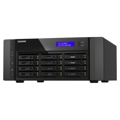 Obrázek QNAP TS- h1290FX- 7232P- 64G (8C/ EPYC7232P/ 7252/ 3, 2GHz/ 64 GBRAM/ 12xU.2/ 2 x 2, 5GbE/ 2xSFP28/ 3xUSB3.2/ 4xPCIe)