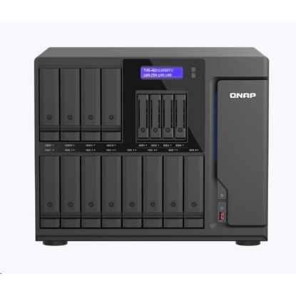 Obrázek QNAP TVS- AIh1688ATX- U7- 32G (20C/ CoreUltra7/ 5, 3GHz/ 32 GBRAM/ 12xSATA/ 4xU.2/ 2 x 2, 5GbE/ 2 x 10GbE/ 5xUSB…