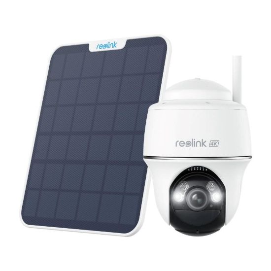 Obrázek REOLINK bezpečnostní kamera Argus B440, 2.4 GHz, USB- C, Solární panel, 64 GB, bílá