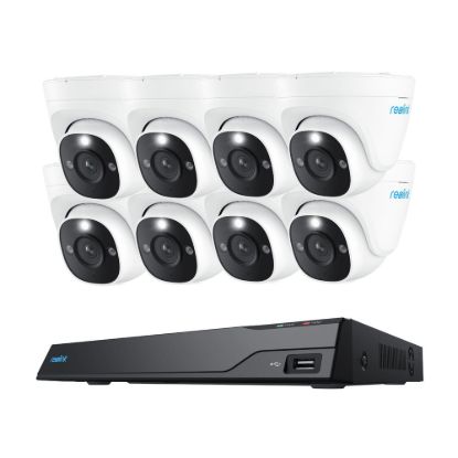 Obrázek REOLINK bezpečnostní kamerový set NVS16- 8MD8, RLK16- 800D8, 8x Kamera, 4 TB