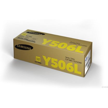 Obrázek HP - Samsung CLT- Y506L High Yield Yellow Toner Cartridge (3, 500 pages)