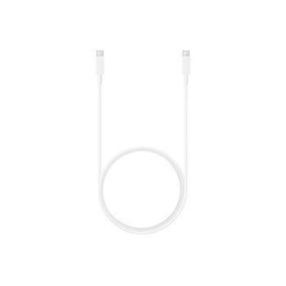 Obrázek Samsung datový kabel EP- DX310JWE, USB- C/ USB- C, 3A, 1, 8 m, bílá (bulk)