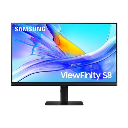 Obrázek SAMSUNG MT LED LCD 27" ViewFinity S8 (S80UD) - IPS, 3840 x 2160, Pivot, USB- C