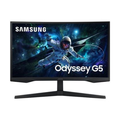 Obrázek SAMSUNG MT LED LCD Gaming Monitor 27" Odyssey G55C - prohnutý, VA, 1 ms, 2560 x 1440, 165 Hz, HDMI, Display Port