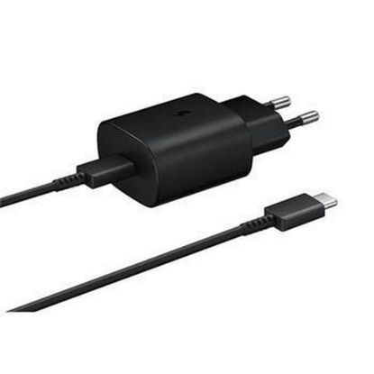 Obrázek Samsung síťová nabíječka EP- TA800EBE + kabel EP- DG980BBE USB- C, 25 W, černá, (bulk)