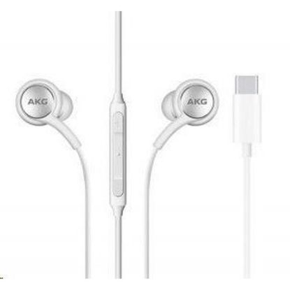 Obrázek Samsung stereo sluchátka EO- IC100BWE, USB- C, bílá