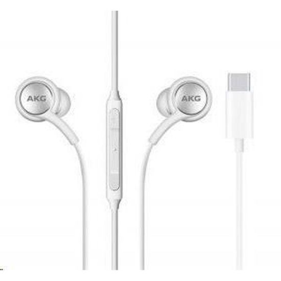 Obrázek Samsung stereo sluchátka EO- IC100BWE, USB- C, bílá