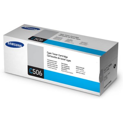 Obrázek HP - Samsung CLT- C506L High Yield Cyan Toner Cartridge (3, 500 pages)