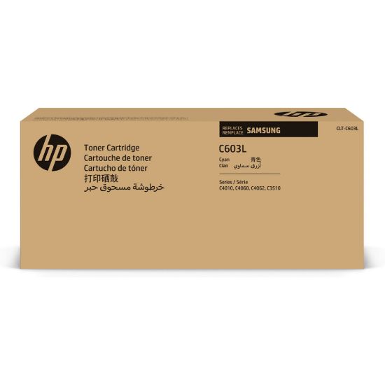 Obrázek HP - Samsung CLT- C603L High Yield Cyan Toner Cartridge (10, 000 pages)
