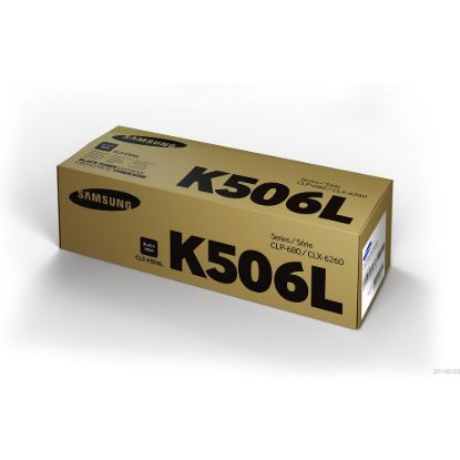 Obrázek HP - Samsung CLT- K506L High Yield Black Toner Cartridge (6, 000 pages)