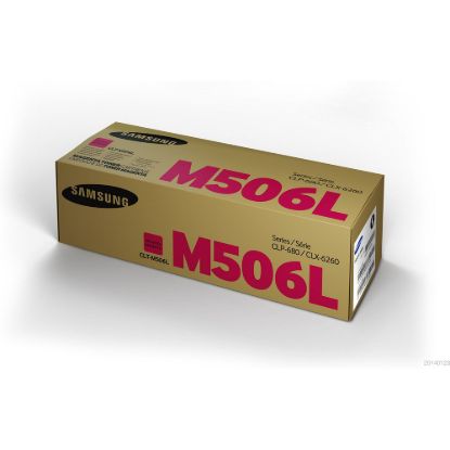 Obrázek HP - Samsung CLT- M506L High Yield Magenta Toner Cartridge (3, 500 pages)