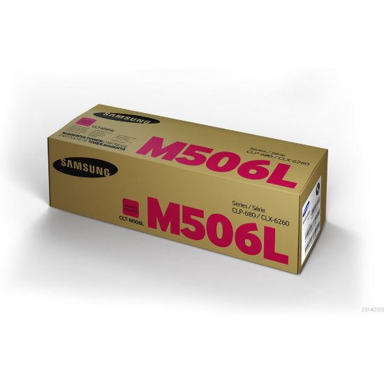 Obrázek HP - Samsung CLT- M506L High Yield Magenta Toner Cartridge (3, 500 pages)