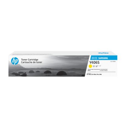Obrázek HP - Samsung CLT- Y406S Yellow Toner Cartri (1, 000 pages)
