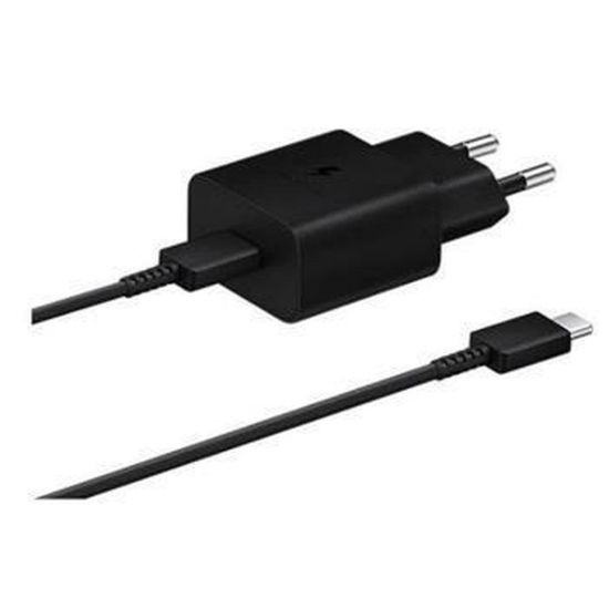 Obrázek Samsung cestovní nabíječka EP- T1510XBE, PD, 15 W, kabel USB- C, černá